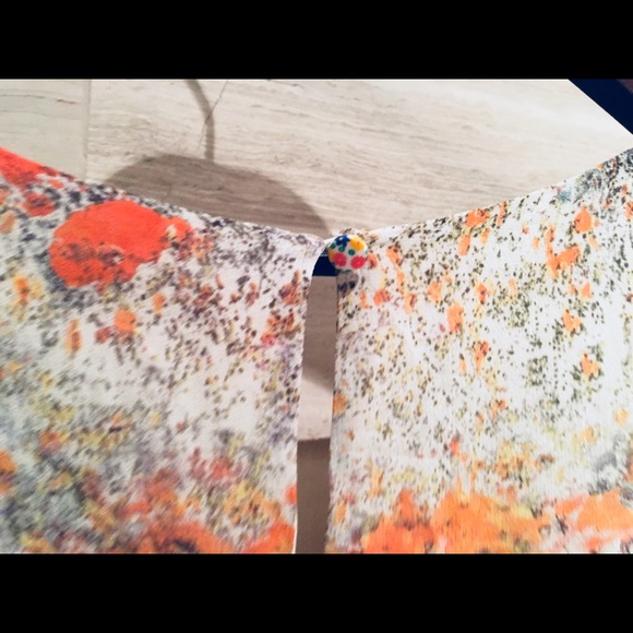 Alice + Olivia floral dress size 6 - Picture 3 of 4